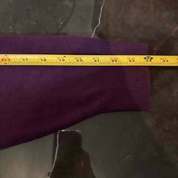 Croft & Barrow Women’s Purple Cardigan Sweater Size 2X Whimsigoth ButtonUp Indie - Picture 8 of 8